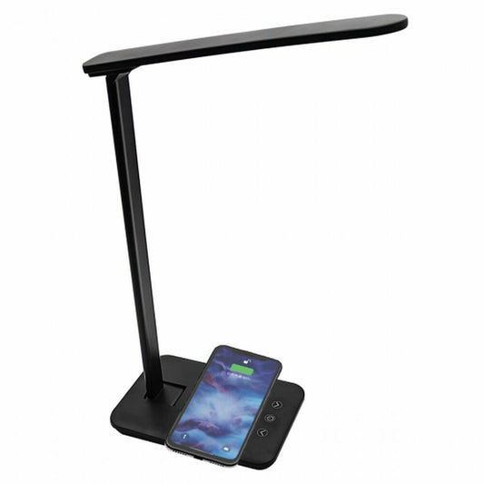 LED Lamp with Wireless Charger for Smartphones Denver Electronics