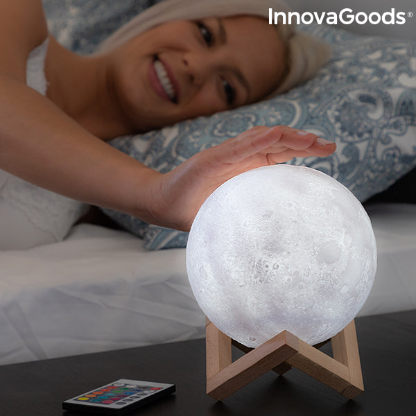 Rechargeable LED Moon Lamp Moondy InnovaGoods