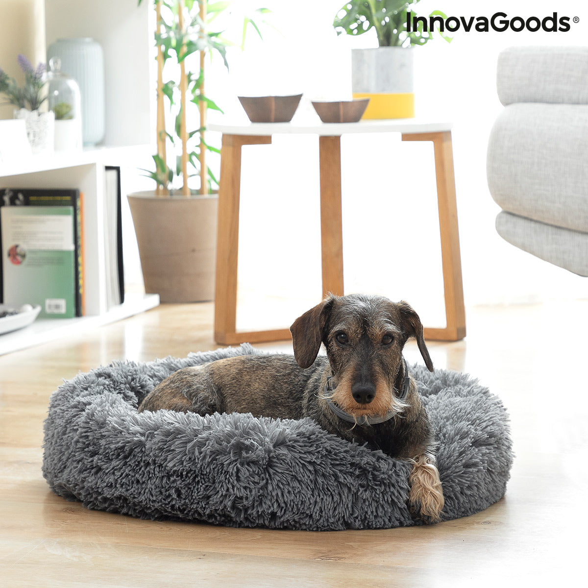 Anti-stress Pet Bed Bepess InnovaGoods Ø 60 cm