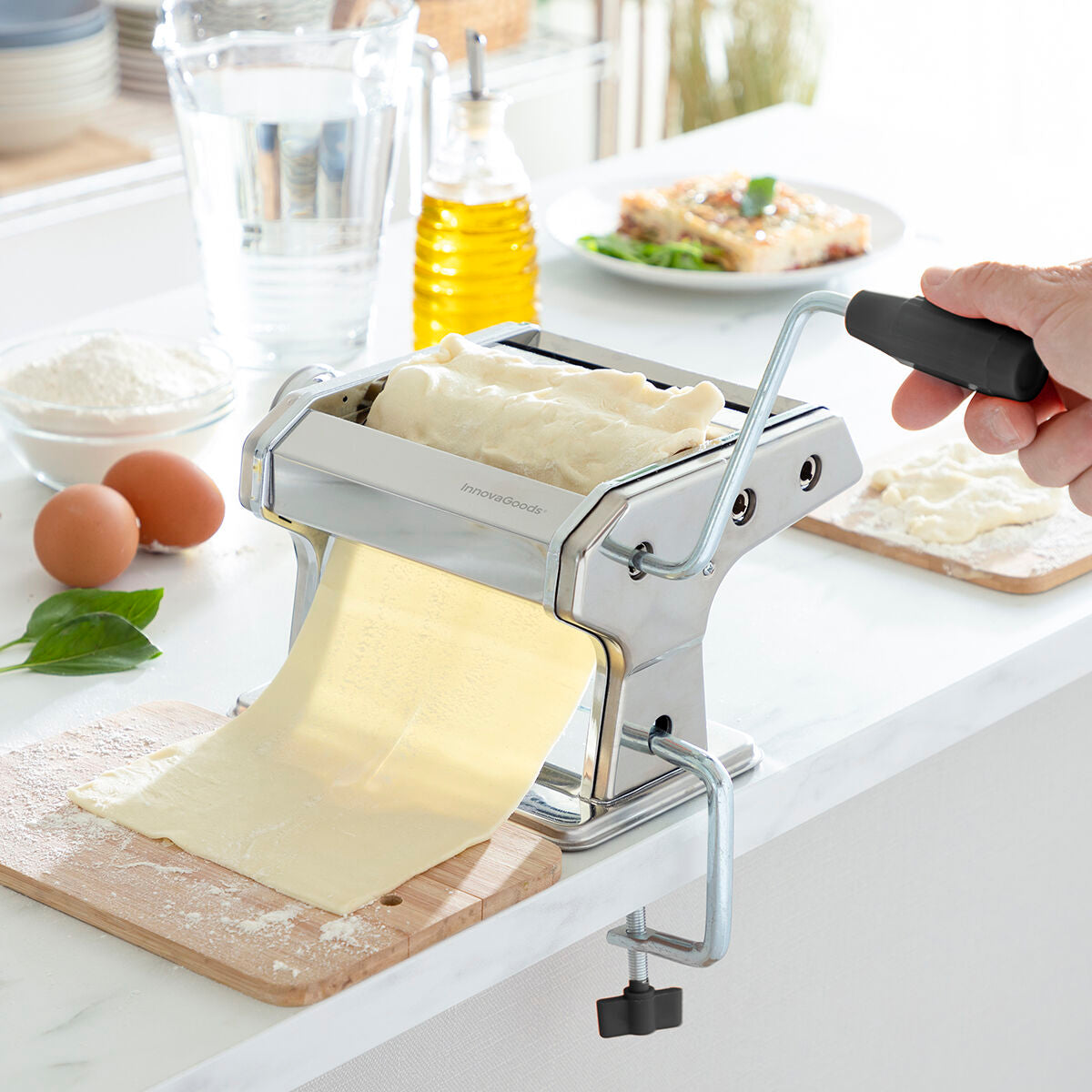 Machine for making Fresh Pasta with Recipes Frashta InnovaGoods